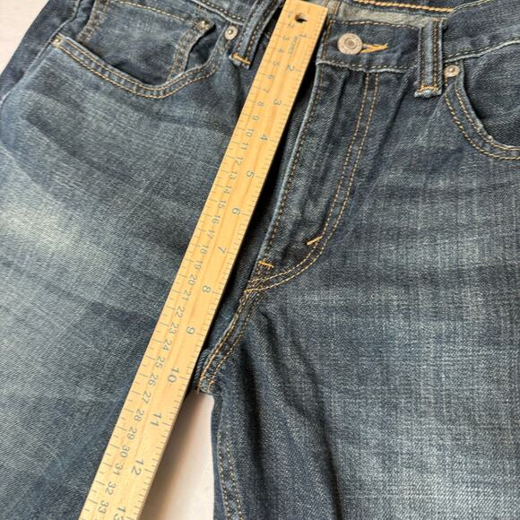 Levi Strauss‎ Men’s 511 34x34 Zippered Fly 5 Pocket Medium Distressed Wash EUC - Picture 6 of 10